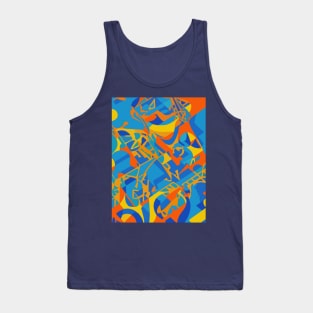 Abstract paint Tank Top